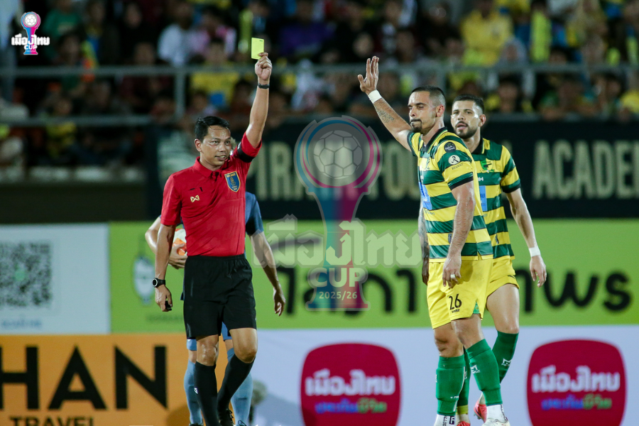 ดราม่าเมืองไทยคัพ “มาร์ลอน” ยอมรับแฮนด์บอลเอง เกมปัตตานี พ่าย บุรีรัมย์