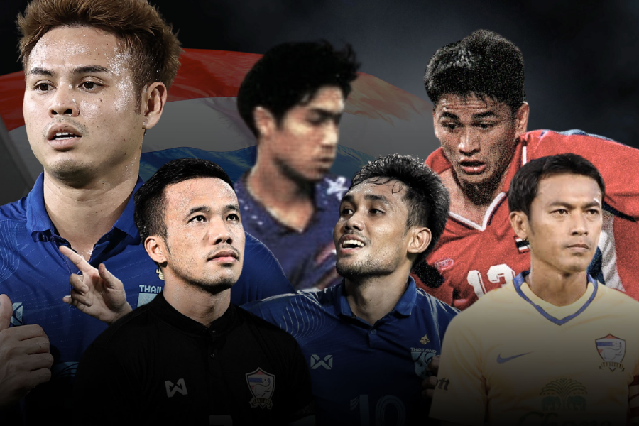 6 แข้งไทยลงเล่นทีมชาติทะลุ 100 นัด ตำนานที่มากกว่าตัวเลข และภาพสะท้อนยุคสมัยของช้างศึก