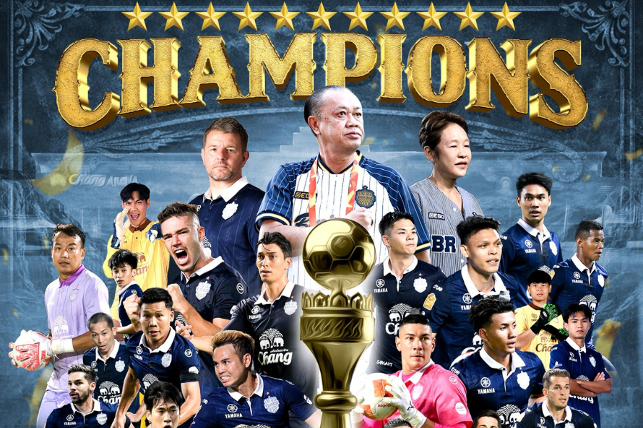 บุรีรัมย์ ผงาดแชมป์ไทยลีก 2025/26 สมัยที่ 11 หลังคู่แข่งสะดุด