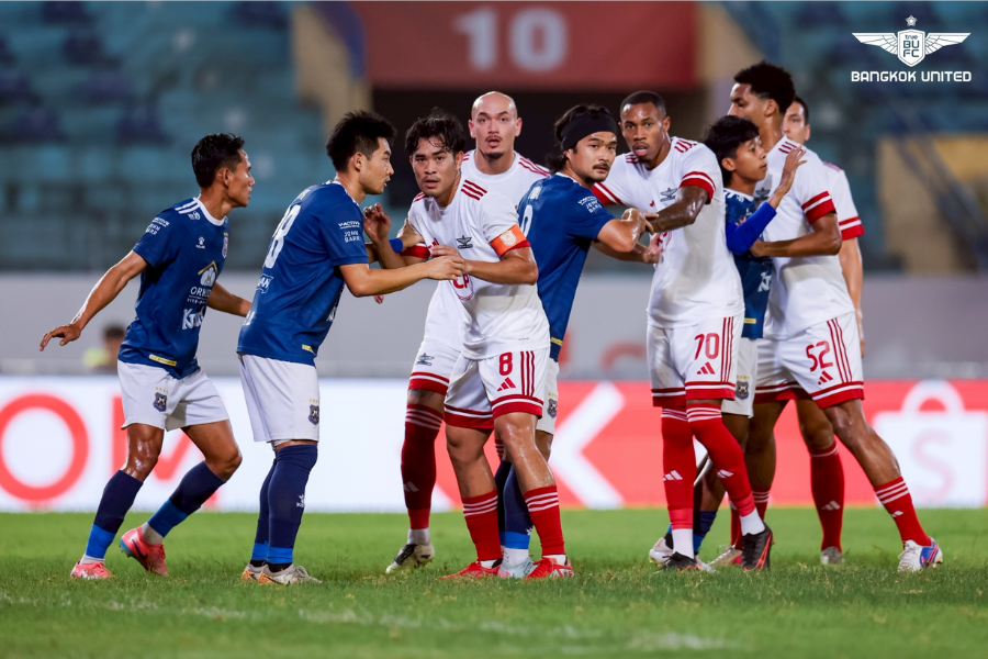 แบงค็อก ยูไนเต็ด สะดุดเจ๊า สวาย เรียง 1-1 ตกรอบ Shopee Cup อย่างน่าเสียดาย