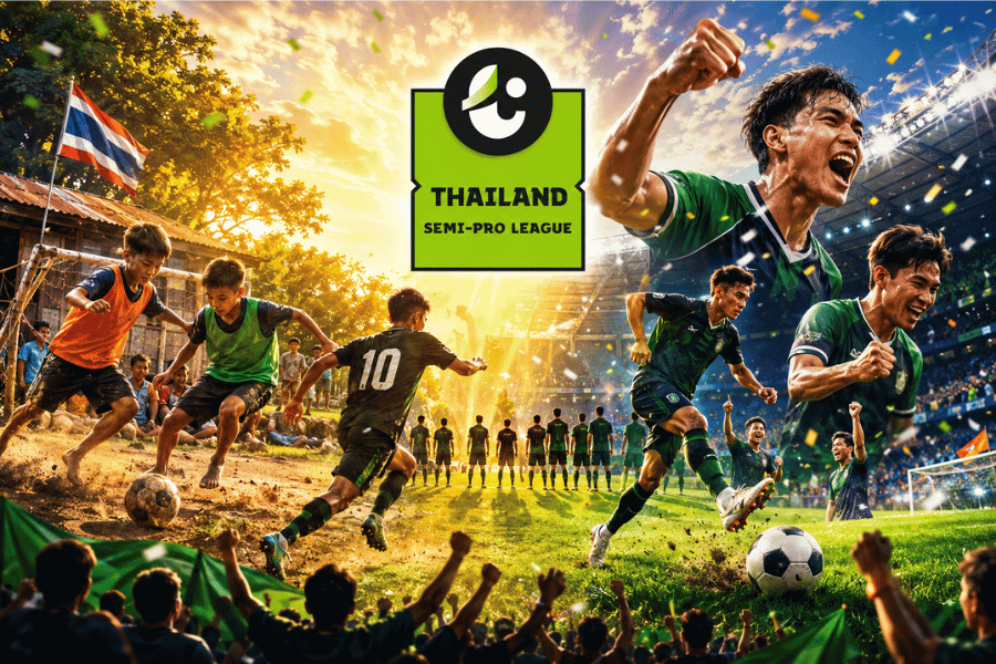 ไทยแลนด์ เซมิโปรลีก 2026 ลีกเล็กที่กำลังปลุกพลังฟุตบอลไทยจากรากหญ้าสู่เวทีอาชีพ