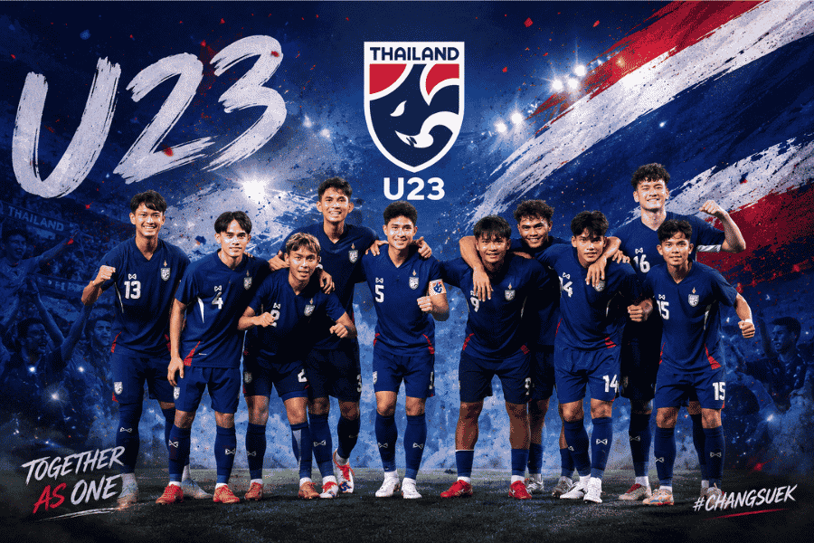 ช้างศึก U23 เปิดยุคใหม่ รวมดาวรุ่งไทยลีก-ยุโรป ล่าความสำเร็จเอเชีย