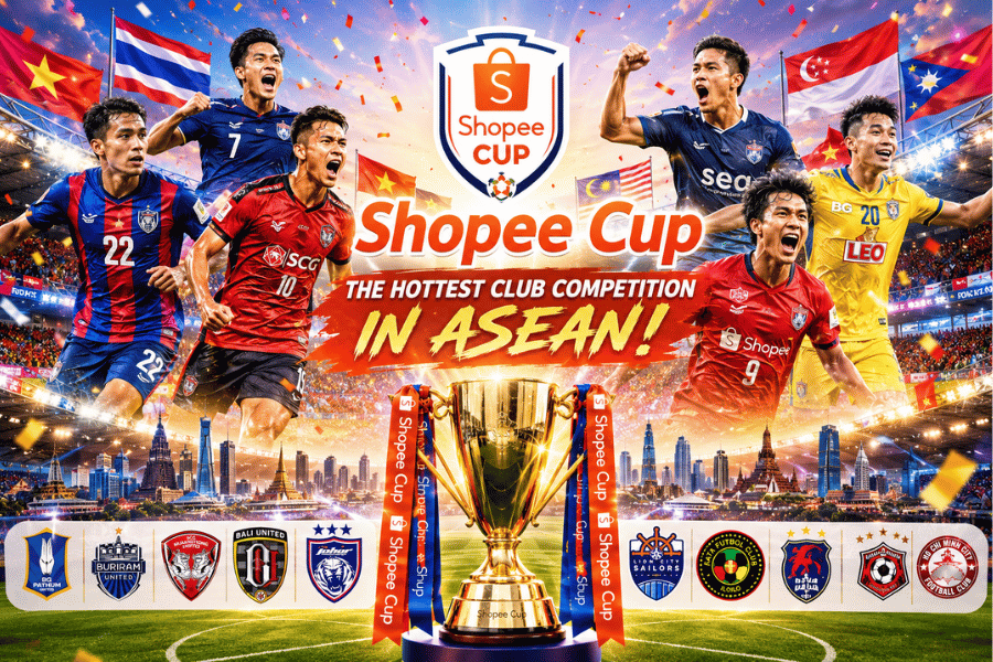 Shopee Cup ศึกชิงแชมป์สโมสรอาเซียนที่กำลังเดือดที่สุด