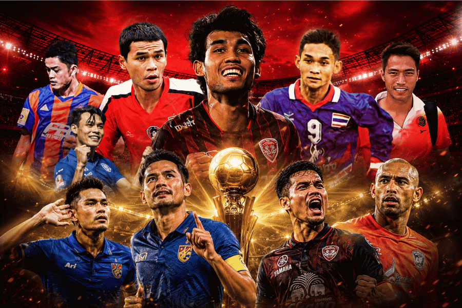 เปิดทำเนียบ MVP ไทยลีก จากยุคซิโก้ถึงศุภชัย รวมตำนานแข้งไทยและต่างชาติผู้เปลี่ยนหน้าประวัติศาสตร์ลีกไทย