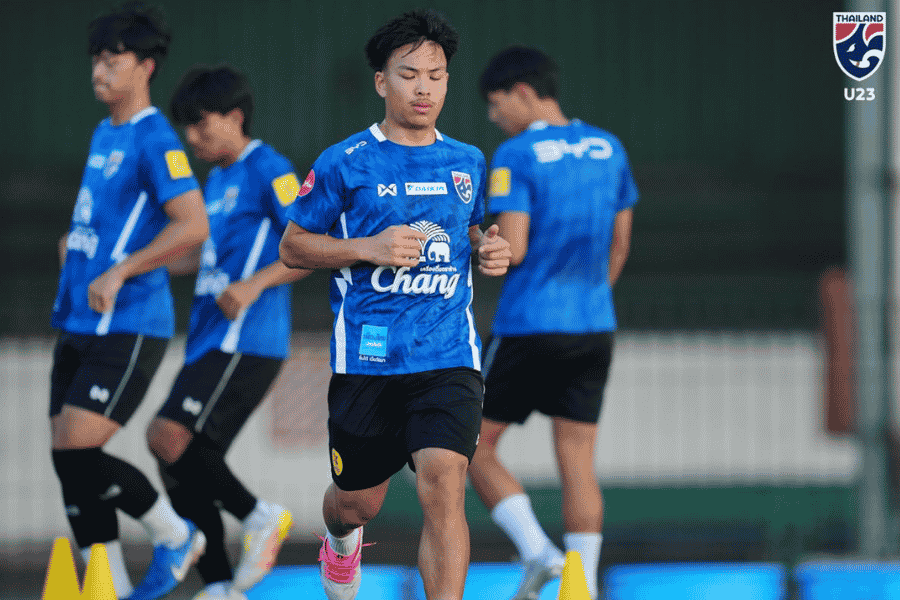 ธนาวุฒิ ประกาศลั่นขอยิงให้ได้ ช้างศึก U23 ซ้อมหนักก่อนดวล 3 ชาติเอเชีย ลุ้นตั๋วเอเชียนเกมส์