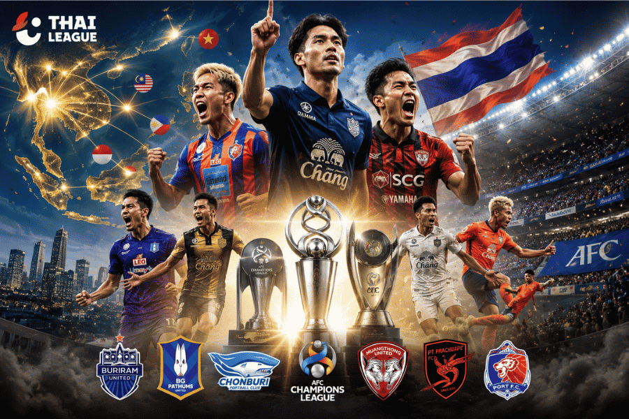 ไทยลีกไม่ใช่แค่เบอร์หนึ่งอาเซียน เปิดเบื้องหลังความสำเร็จสโมสรไทยบนเวทีเอเชียที่ทั้งทวีปต้องยอมรับ