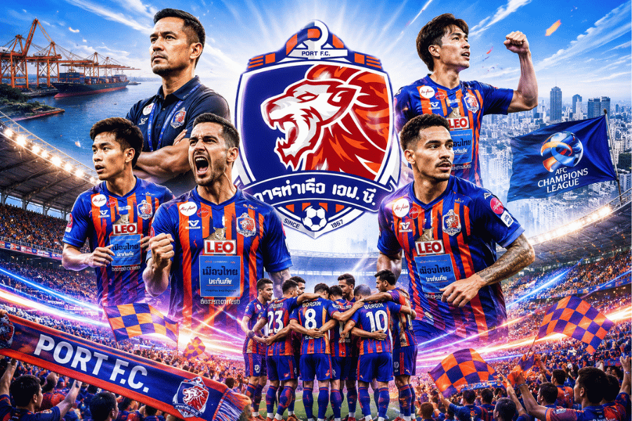 การท่าเรือ เอฟซี กับภารกิจล่าแชมป์ไทยลีก 2026/27 ตลาดนักเตะใหม่ ขุมกำลังแกร่ง และความหวังสู่เวทีเอเชีย