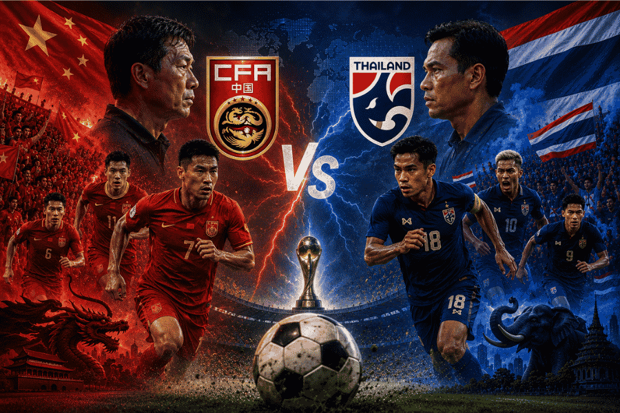 วิเคราะห์ก่อนเกม จีน พบ ไทย ช้างศึกล้างตาได้หรือไม่ในเกมชี้ชะตาแรงกิงโลก