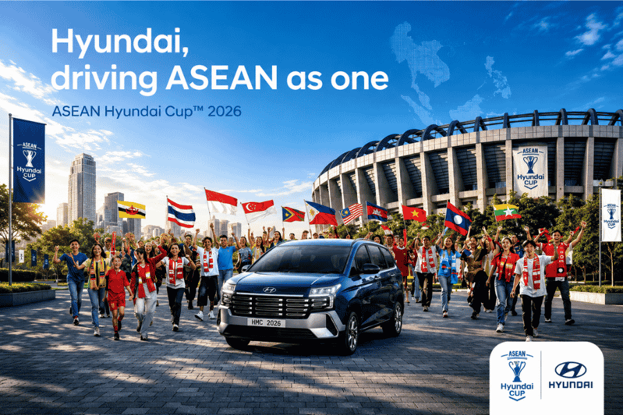 Hyundai Cup 2026 ฮุนไดเปิดตัวแคมเปญใหญ่ Driving ASEAN as One เขย่าสะเทือนศึกลูกหนังอาเซียน