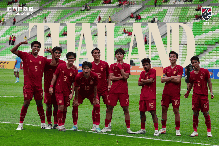 ทีมชาติไทย U19 ฟอร์มดุถล่มกัมพูชา 4-0 ทะลุชิงศึกฟุตบอลชิงแชมป์อาเซียน ลุ้นแชมป์ในรอบ 19 ปี