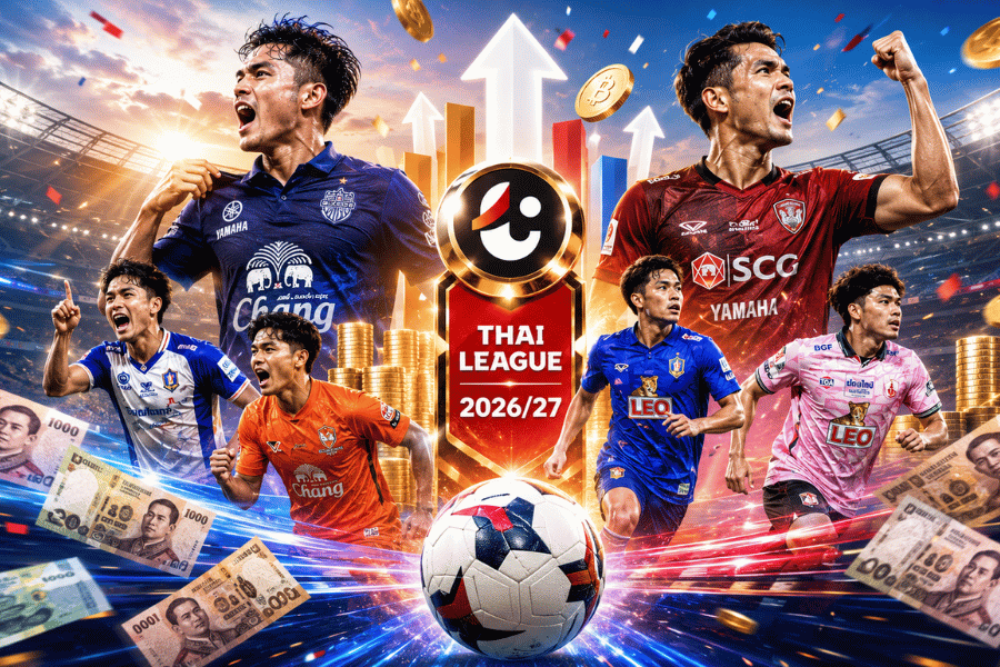 ไทยลีก 2026/27 ฤดูกาลที่เงินสะพัดมากที่สุด เปิดเบื้องหลังสงครามลงทุนที่กำลังเปลี่ยนฟุตบอลไทย