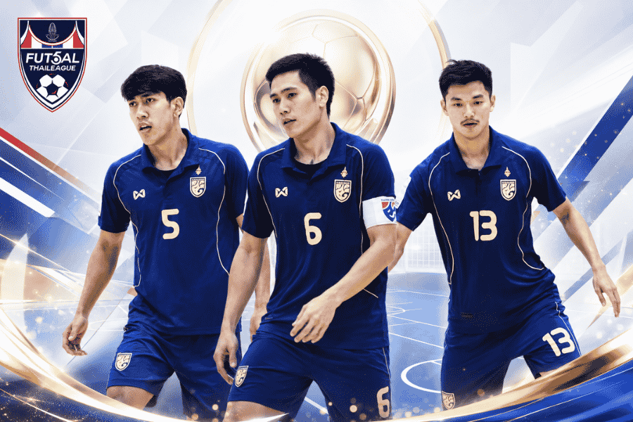 ณรงค์ศักดิ์-อิทธิชา-เทอดศักดิ์ ใครคู่ควรนักฟุตซอลชายยอดเยี่ยม 2025/26
