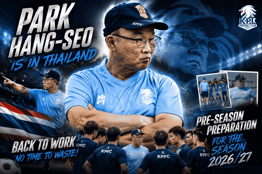 ปาร์ค ฮัง ซอ ถึงไทยลุยงานทันที เปิดยุคใหม่พลังกาญจน์