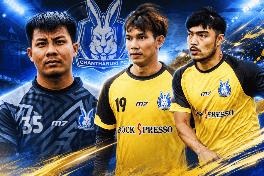 จันทบุรี เอฟซี เติมเกมรับ 3 สไตล์ เจาะดีล ณัฐพล–อภิโชค–กฤษณะ กับภารกิจยกระดับทีมลุยไทยลีก 2