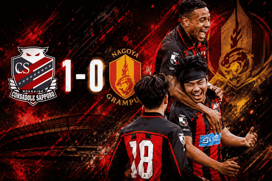 ธีรภัทร ยิงสุดสวย สุภโชค แอสซิสต์ คอนซาโดเล่ เชือด นาโกย่า 1-0 ส่งสัญญาณลุ้นตัวจริง J2 เลกสอง