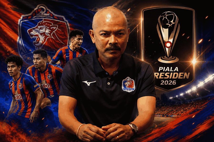 โค้ชอู๊ด ลั่นพา การท่าเรือ ล่าแชมป์ PIALA PRESIDEN 2026