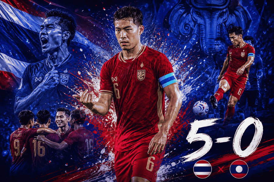 สารัช อยู่เย็น เปิดใจหลังปลดล็อก 14 ปี เกมถล่มลาว 5-0