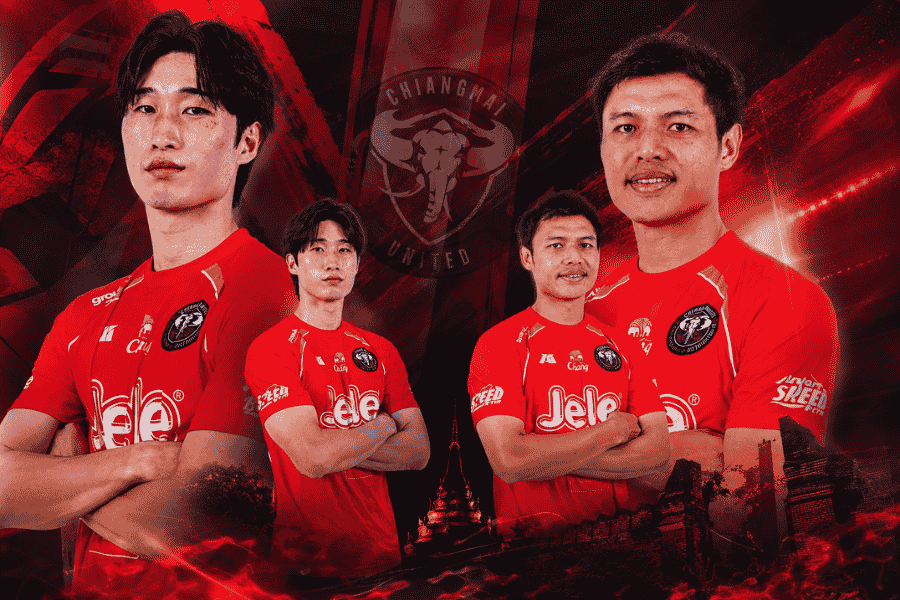 เชียงใหม่ ยูไนเต็ด ปิดจุดอ่อนแนวรับ เปิดตัว ลี เจ ยอง-ทศพล ลาเทศ สองกำลังสำคัญ ลุยศึกไทยลีก 2