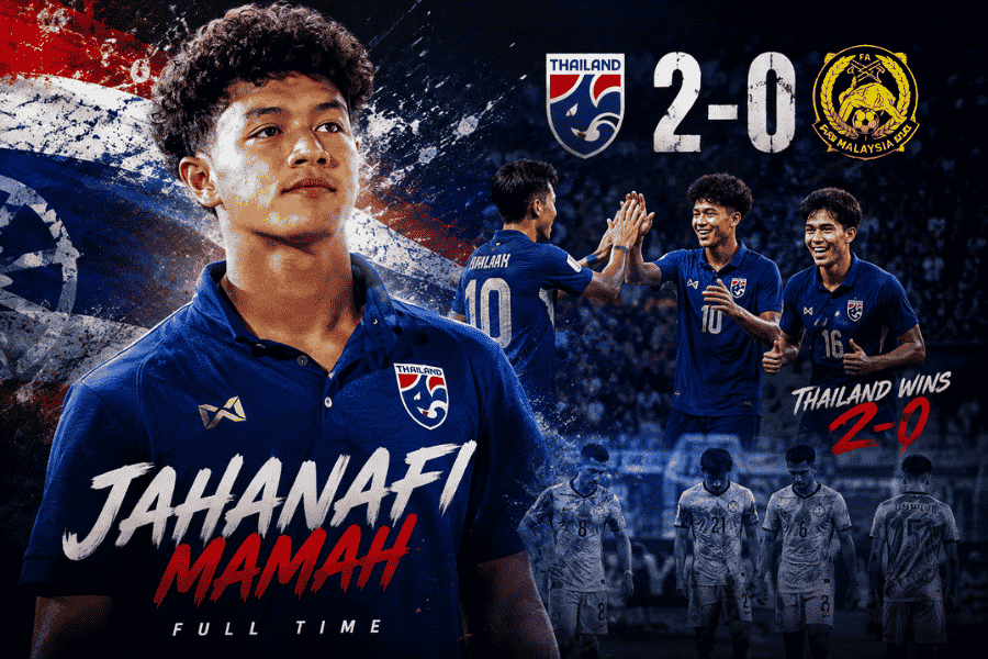 เจะฮานาฟี มามะ เปิดใจหลังพาไทยชนะมาเลเซีย 2-0 ชี้ชัยชนะคือแรงผลักดันสำคัญ