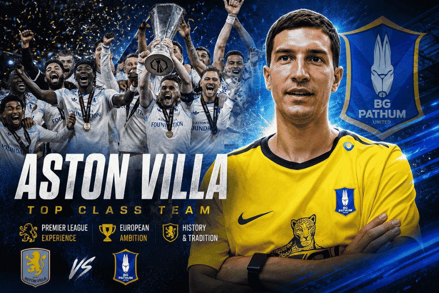 มาร์โก นิโคลิช ลั่นไม่กลัว แอสตัน วิลลา แนวรับใหม่บีจี ปทุม เชื่อเกมนี้คือบททดสอบสำคัญของทีมไทย
