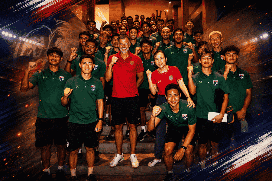 มาดามแป้ง เปิดบ้านเติมพลังช้างศึก ก่อนบุกสิงคโปร์รอบรองฯ อาเซียน คัพ 2026