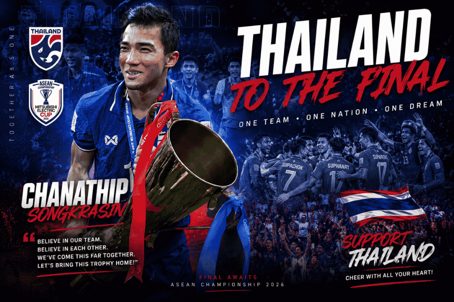 ชนาธิปส่งพลังถึงช้างศึก ชวนแฟนบอลหยุดดราม่า รวมใจหนุนไทยล่าแชมป์อาเซียน 2026