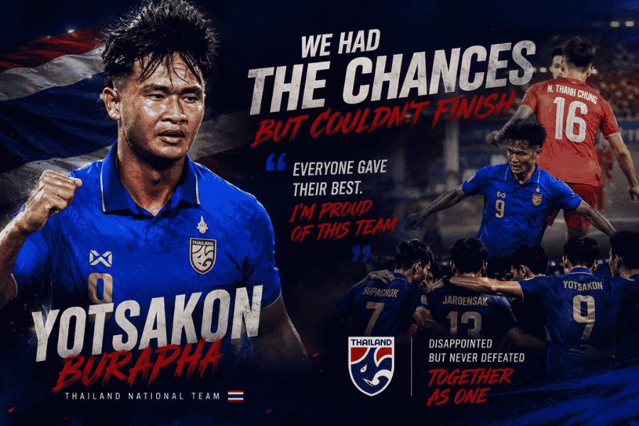 ยศกร บูรพา ทีมชาติไทย อาเซียน คัพ 2026