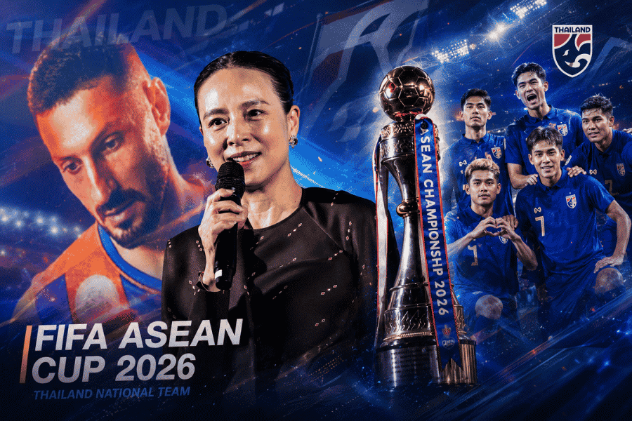 วลพรรณ ล่ำซำ มั่นใจช้างศึกรุ่นใหม่ พร้อมลุย FIFA ASEAN Cup 2026