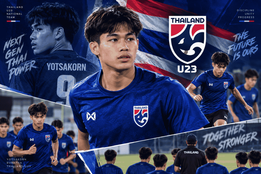 ยศกรพร้อมล่าตาข่าย สมทบทีมชาติไทย U23 ลั่นขอชนะคีร์กีซสถาน เปิดหัวเอเชียนเกมส์