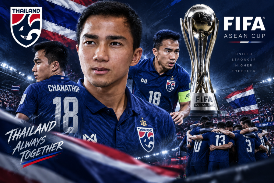 ชนาธิปพร้อมทุ่มสุดตัว ตั้งเป้าพาทีมชาติไทยคว้าแชมป์ FIFA ASEAN Cup 2026
